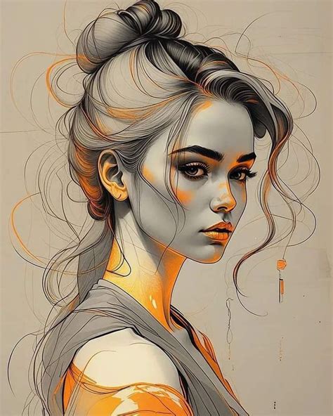 Pin By Ghada Saleh On Art Portrait Drawing Abstract Art Images