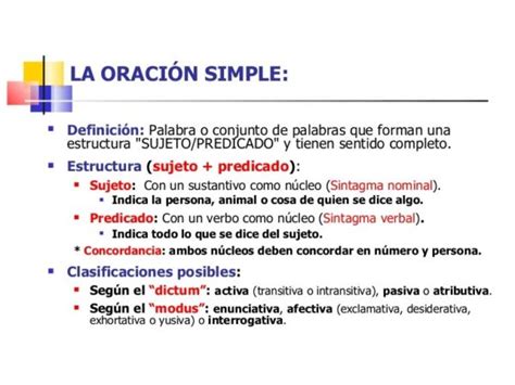 Cuadros Sinopticos Y Comparativos Sobre Oracion Simple Y Compuesta