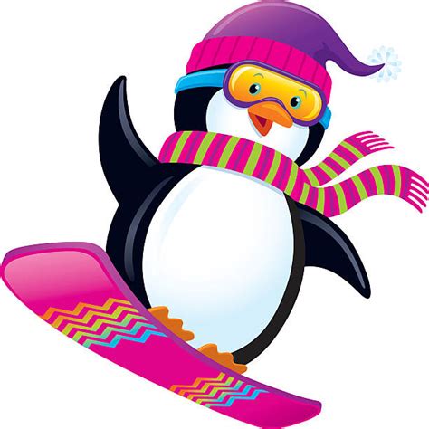 Best Penguin Ski Illustrations Royalty Free Vector Graphics And Clip Art