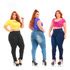 Kit Calcas Feminino Skinny Jeans Hot Pants Plus Size Lycra Frete Gr Tis