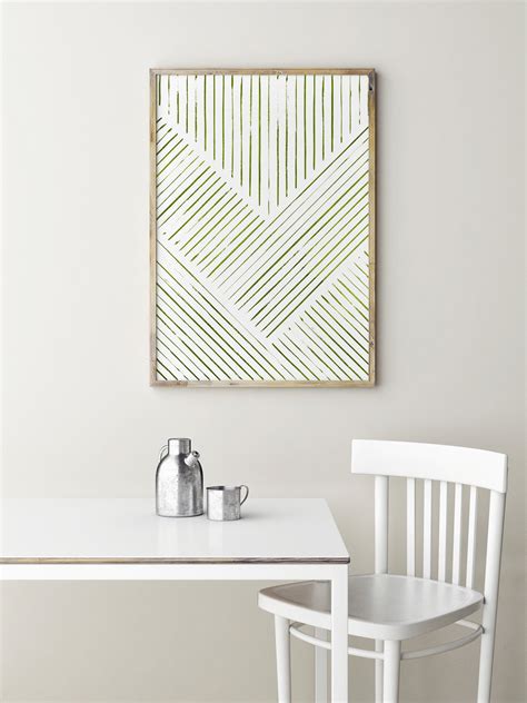 Olive Green Abstract Line Art Print Abstract Wall Art Etsy