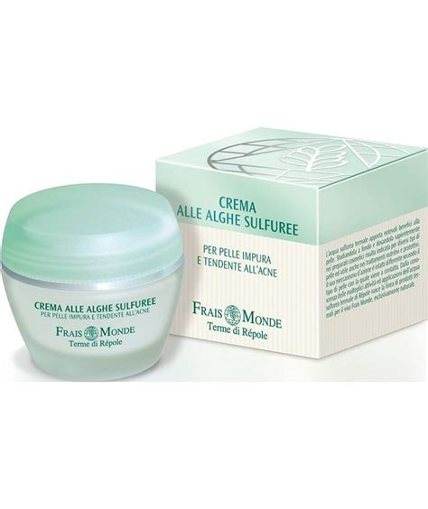 Крем для лица Frais Monde Sulphorous Algae Cream с серой бурых ...
