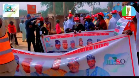 Beso Kebbi State Chapter Solidarity Walk For Tinubu Shattima Kaura