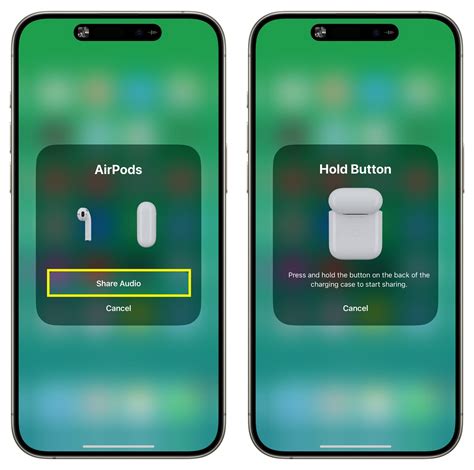 How to share audio with two pairs of AirPods from iPhone, iPad, TV