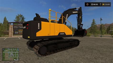 Kst Volvo Ec300 With Working Thumb V32 Fs17 Farming Simulator 17 Mod