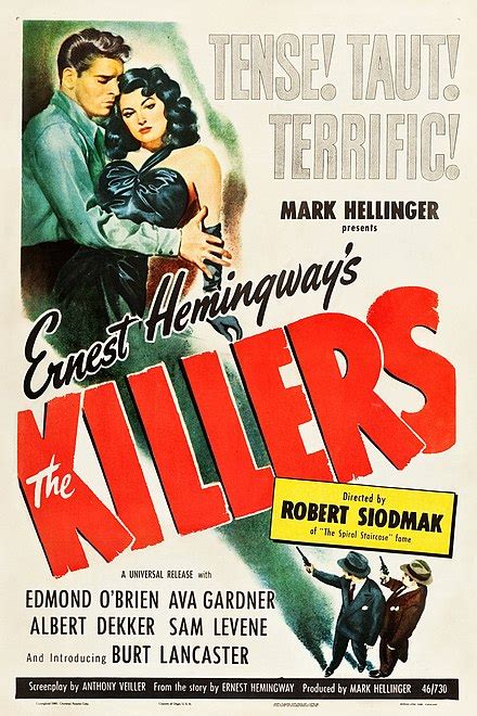 The Killers (1946 film) - Wikiquote