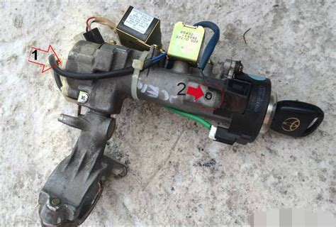 Ремонт личинки замка зажигания — Toyota Altezza, 2 л, 2002 года ...