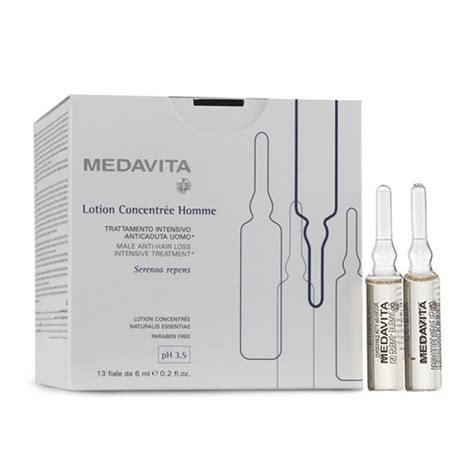 Medavita Lotion Concentree Homme Fiale Trattamento Anticaduta Uomo