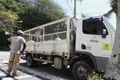 Guarujá coleta 100 toneladas de recicláveis Diário do Litoral