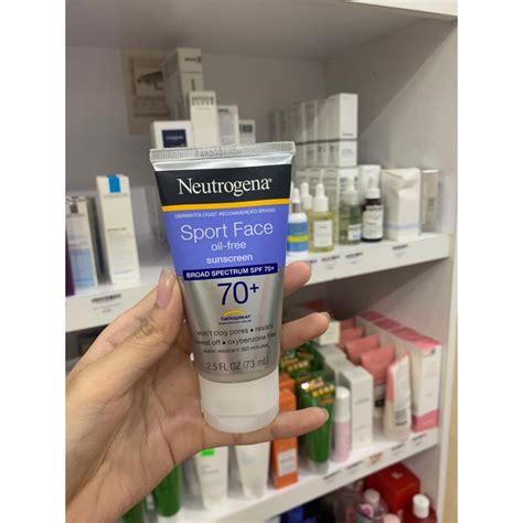 Neutrogena Sport Face Oil Free Lotion 73ml Shopee Philippines