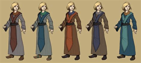 Mage Robe - Color Selector by SteelFeathers on DeviantArt