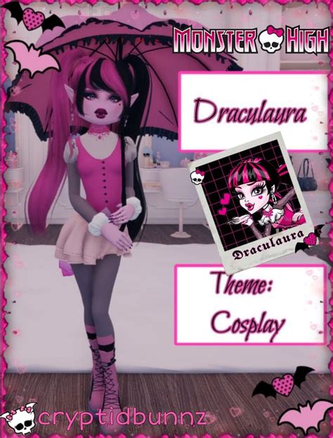 Dress To Impress Dti Draculaura In Cosplay Dress Dress To