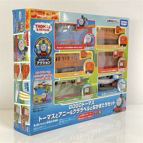 Takara Tomy Thomas And Friends Plarail Gogo Thomas Annie Clarabel And Friends Set Ebay