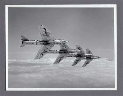 HAWKER HUNTER F5 Formation 56 Squadron Aerobatic Large Vintage Original