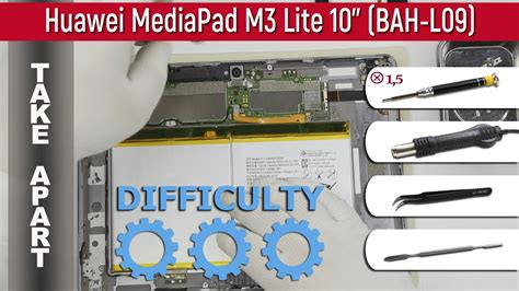 How To Disassemble Huawei Mediapad M Lite Bah L Take Apart