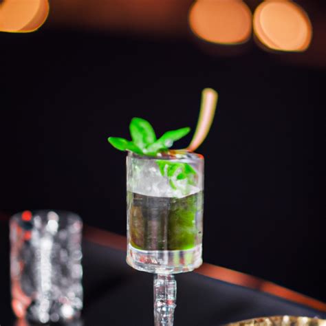 Minty Frost, Minty Frost cocktail with creme de menthe and vodka