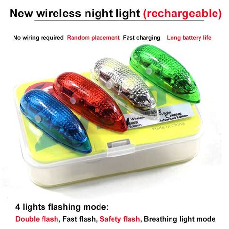 Zmr Wireless Navigation Light Iii S Rechargeable Modes Led Lights