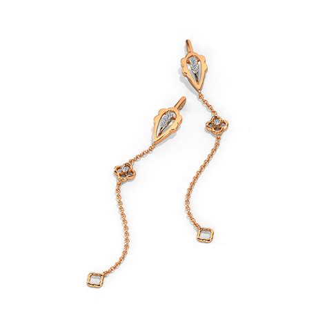 Buy Gleaming Multiwear Diamond Drop Earrings Online Caratlane