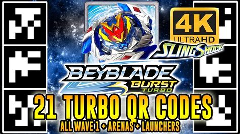 Beyblade Burst Turbo Game Scan Codes