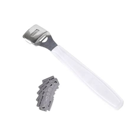 Dead Skin Scraping Knife Calluses Scraper With 6 Blades Calluses Tools ...