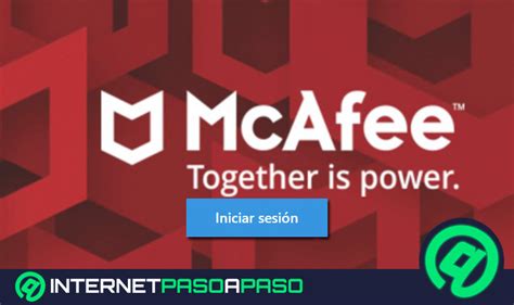 INICIAR SESIÓN en McAfee AntiVirus Guía Paso a Paso 2025