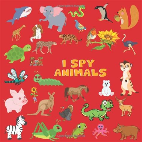 i spy Animals: i spy animals fun guessing game for 2-6 year olds | A-Z ...