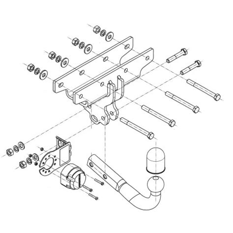 Tow Bar Steinhof Stj Jeep Wrangler Trodo