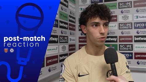 Joao Felix's post-match reaction | Video | Official Site | Chelsea ...