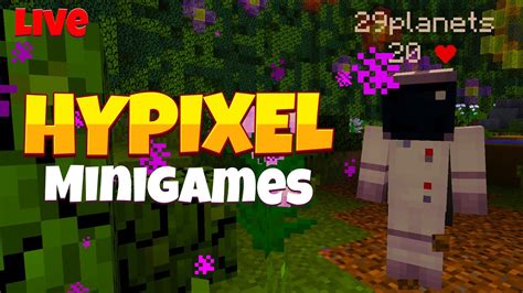 Hypixel Minigames Livestream Youtube