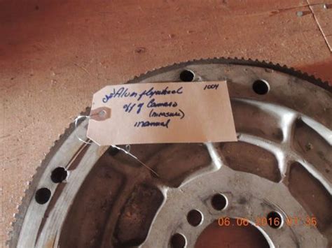 Sell Chevy Aluminum Flywheel Manual Trans Original In The