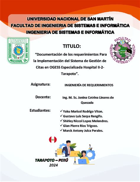 Stakeholders Gesti N De Citas Ogees Hospital Ii Tarapoto Oficina De