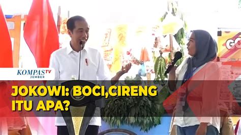 Kala Presiden Jokowi Tidak Tahu Makanan Cireng Dan Boci Saat Ngobrol