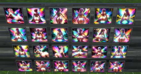 FreyaSims NSFW Colorful Fairy AI Pictures Naked Objects LoversLab