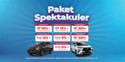 Promo Kredit Mobil Terbaru Toyota Astra Finance