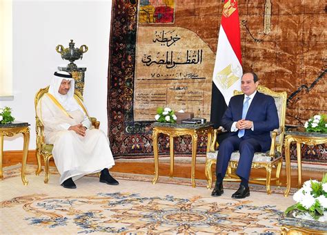 Kuwaiti Pm Meets Sisi Lauds Egypts Pivotal Role In Region Egypttoday