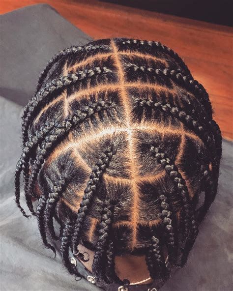 Adelaide Elaine On Instagram “mens Box Braids 🔥🔥 Check Out The