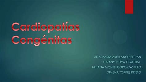 Cardiopatias Congenitas Final 2 Ppt