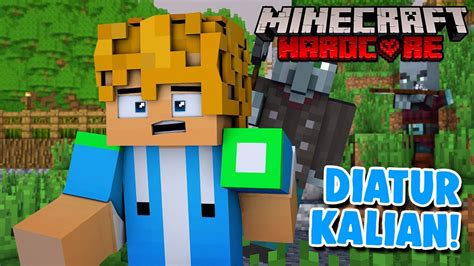 Lanjut Minecraft Hardcore Tapi Bisa Diatur Kalian Minecraft