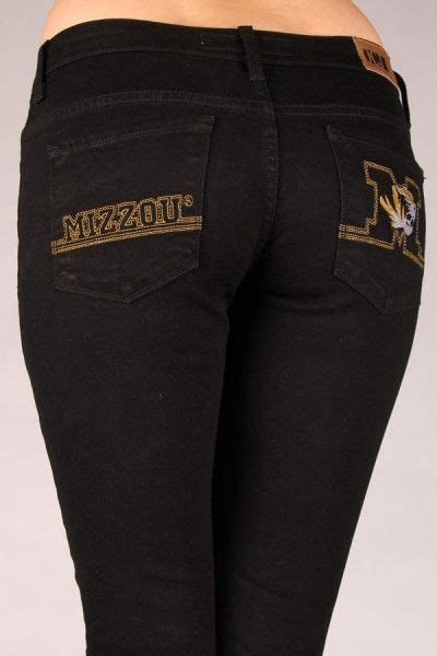 Ocj Apparel Premium Collegiate Denim Missouri Tigers Pocket Design