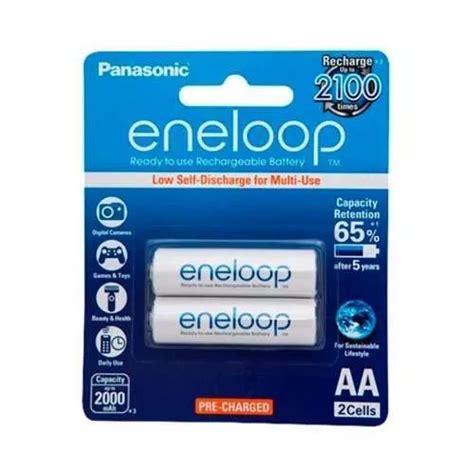 Pila Recargable Aa Panasonic Eneloop Bk 3mcce Cilíndrica Pack De 10