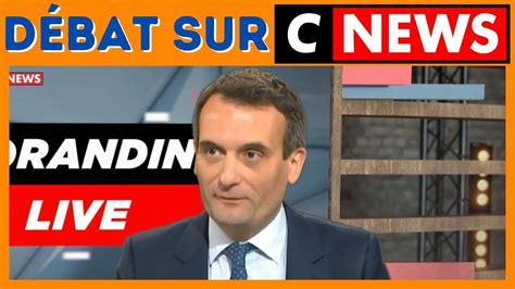 Florian Philippot Sur Cnews D Bat Choc Youtube