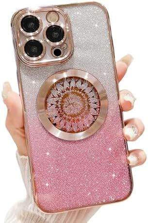 Amazon Weonmov For Iphone Pro Max Case Magnetic Glitter