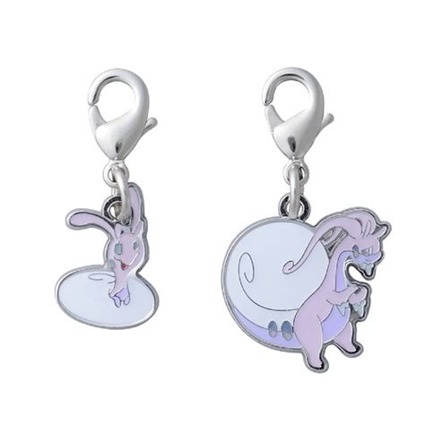 Pokemon Center 2022 Metal Charm H705 H706 Hisuian Sliggoo Goodra