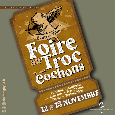 La Foire Au Troc Et Aux Cochons