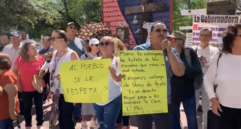 La Educaci N No Es Partidista Se Manifiestan En Chihuahua A Favor De