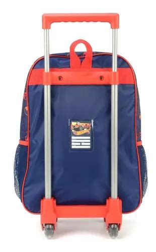 Mochila Infantil Lancheira Térmica Hot Wheels Original Parcelamento sem juros