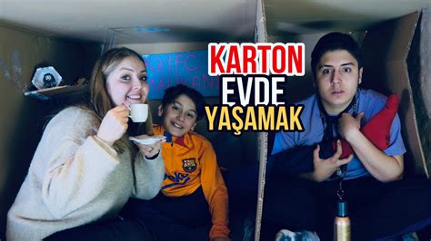 Saat M N C K Karton Evde Ya Amak Son Ikan Kazanir Youtube