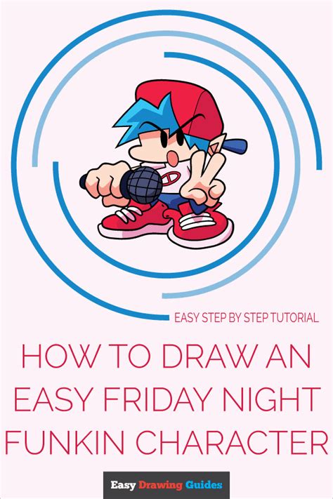 How To Draw An Easy Friday Night Funkin Character Really Easy Drawing