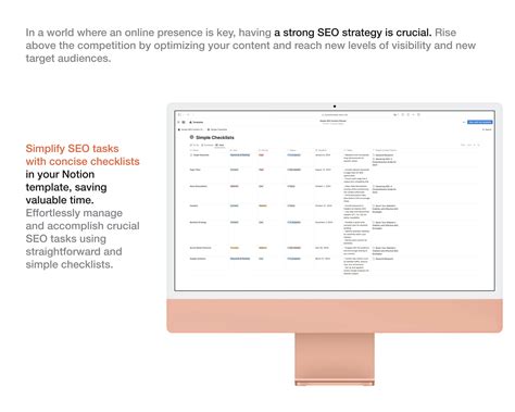 Simple Seo Planner Notionhub