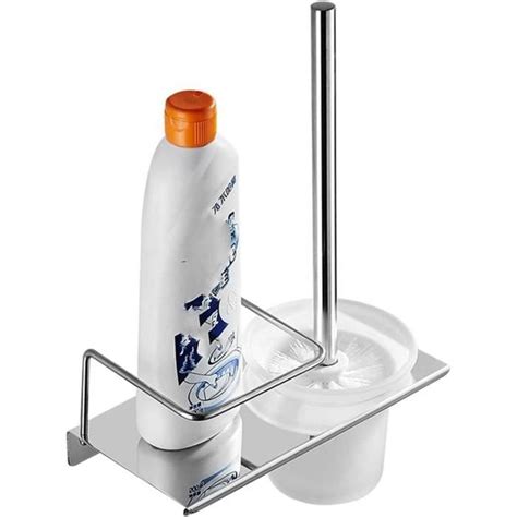 Balai Wc Acier Inoxydable Porte Brosse Wc Avec Support Balayette Wc